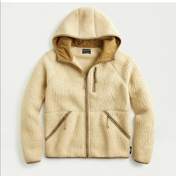 J Crew Nordic Polartec Sherpa Fleece 